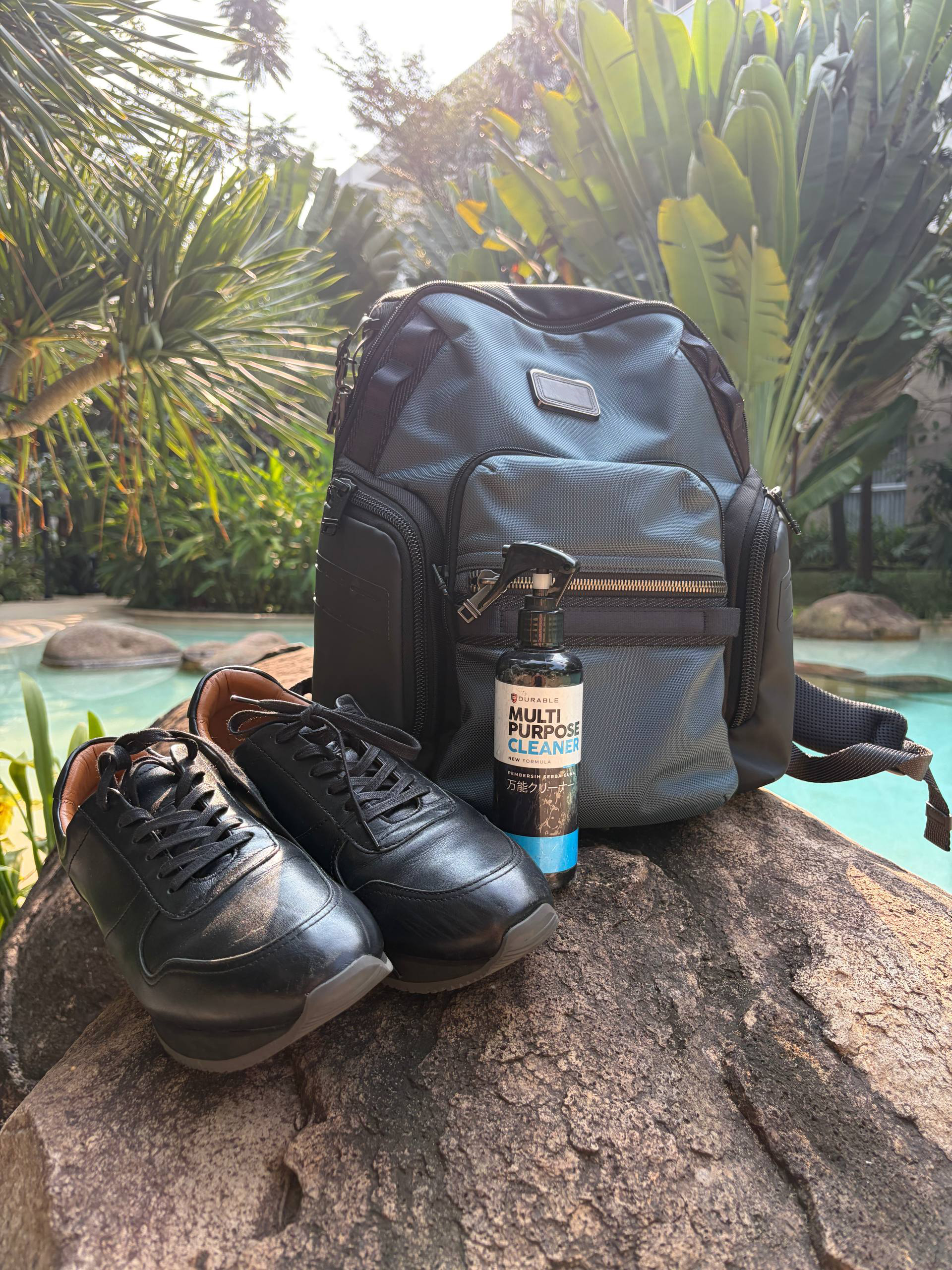 Hasil pembersihan dengan Durable All Purpose Cleaner