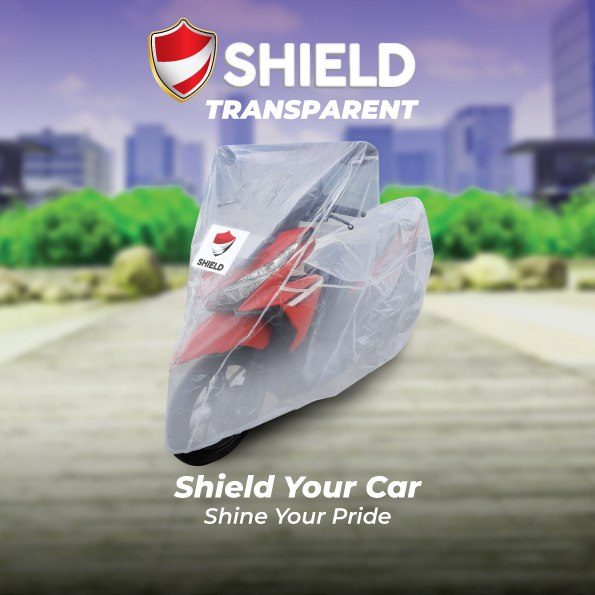 Bike Cover Shield Transparan